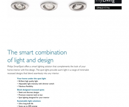 Купить Точечный светильник Philips 59463/17/16