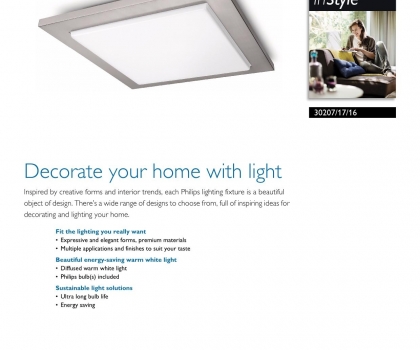 Купить Светильник потолочный Philips 30207/17/16