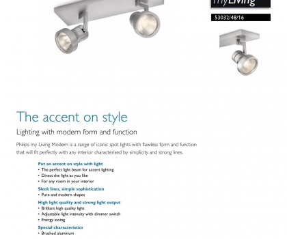 Купить Спот Philips 53032/48/16