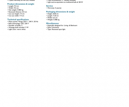 Купить Точечный светильник Philips 59100/31/16