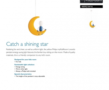 Купить Детская люстра Philips 40092/34/16