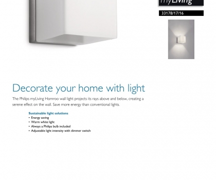 Купить Настенный светильник Philips 33178/17/16