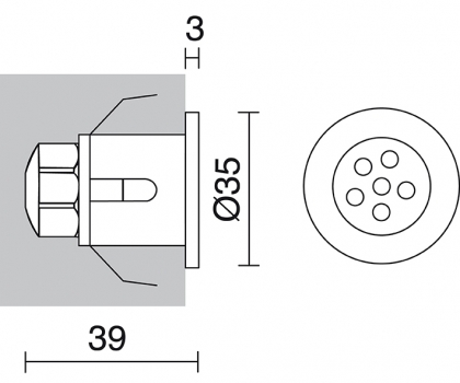 Купити Вуличний світильник Exo 367A-L03E1D-30