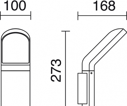 Купить Уличный светильник Dopo 534A-L0109A-04