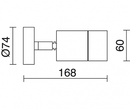 Купити Вуличний світильник Dopo 538A-G21X1A-04