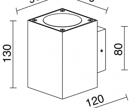 Купить Уличный светильник Dopo 549A-L0112A-04