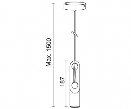 Купити Люстра Exo 728A-G05X1A-02