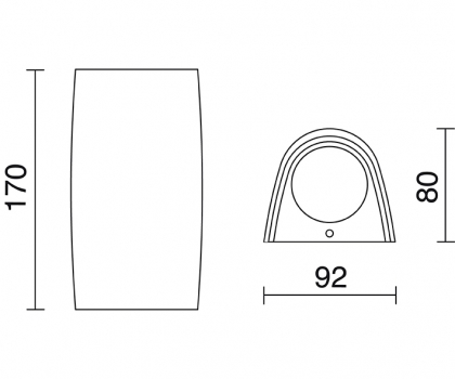 Купить Уличный светильник Dopo 793A-G21X1A-02