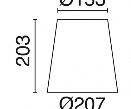 Купить Абажур Exo A32C-004-CK