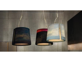 Люстры из ткани