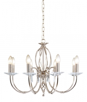 Купить Люстра Elstead AG8 POL NICKEL