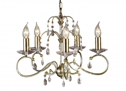 Купить Люстра Elstead DY5 SILVER/GOLD