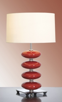 Купить Настольная лампа Elstead LUI/ONYX RED