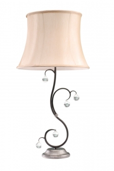 Купить Настольная лампа Elstead LUN/TL BLK/SIL