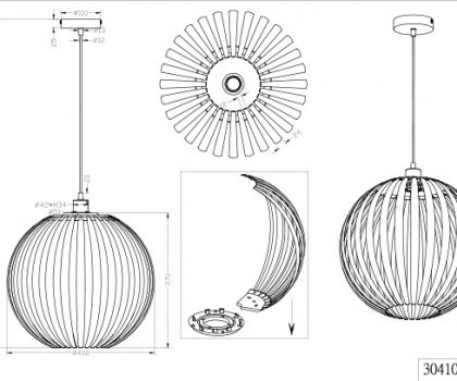 Купити Люстра Trio 304100106