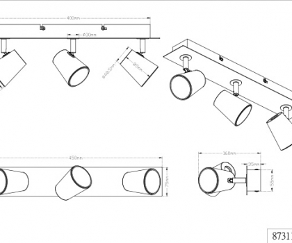 Купити Спот Trio 873110307