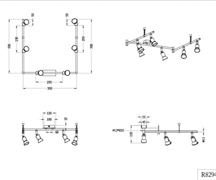 Купить Спот Trio R82946107