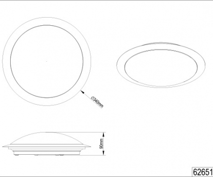 Купити Світильник стельовий Trio 626511201
