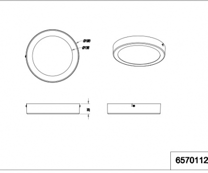 Купить Светильник потолочный Trio 657011201