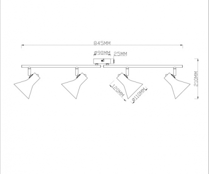 Купити Спот Trio R80164002