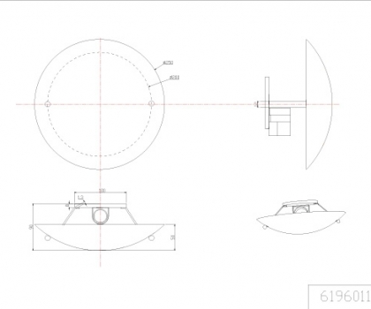 Купить Светильник потолочный Trio 6196011-01