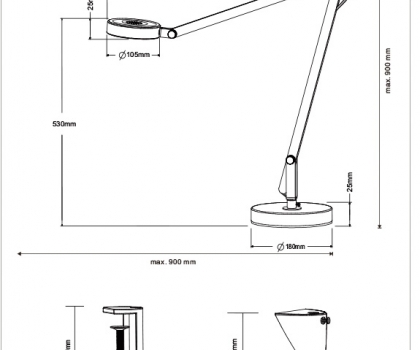 Купить Офисная настольная лампа Trio 527920101