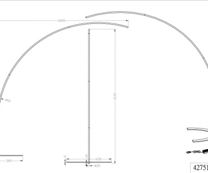 Купить Торшер Trio 427511802