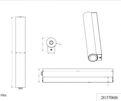 Купити Настінний світильник Trio 281570606