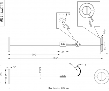 Купить Торшер Trio R42772106