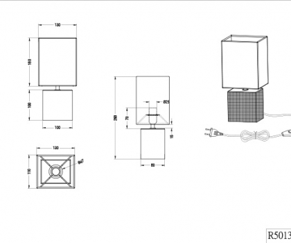 Купити Настільна лампа Trio R50131001