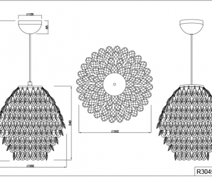 Купить Люстра Trio R30451906