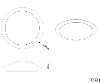 Купити Світильник стельовий Trio 626511287