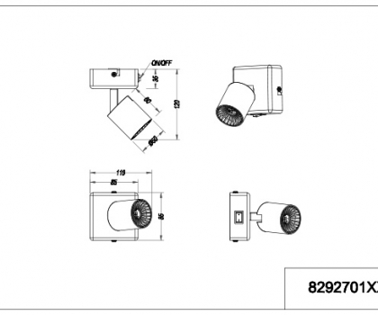 Купити Спот Trio 829270101