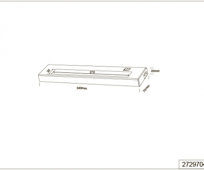 Купить Мебельный светильник Trio 272970401