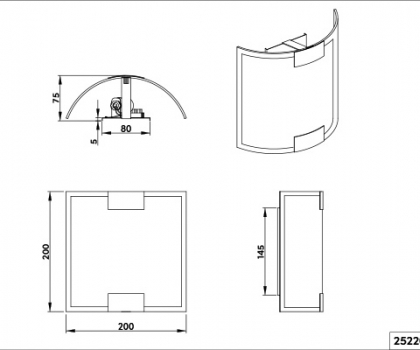 Купити Настінний світильник Trio 2522011-06