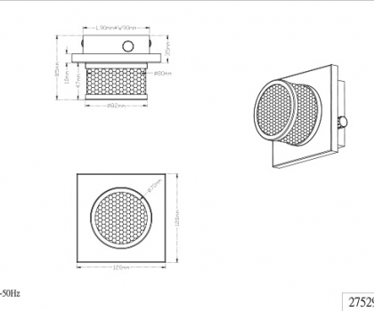 Купити Настінний світильник Trio 275290106