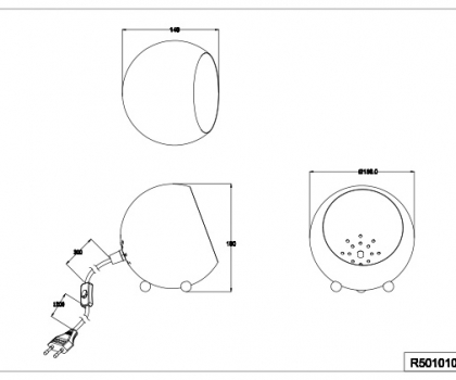 Купити Настільна лампа Trio R50101032