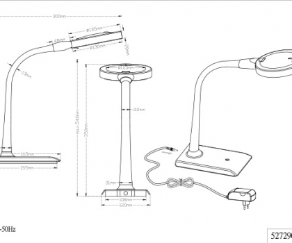 Купить Офисная настольная лампа Trio 527290101
