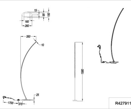 Купити Торшер Trio R42791105