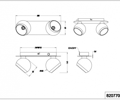 Купить Спот Trio 820770279