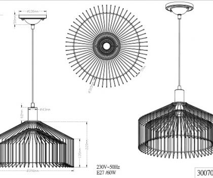 Купить Люстра Trio 300700102