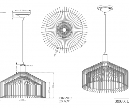Купить Люстра Trio 300700102