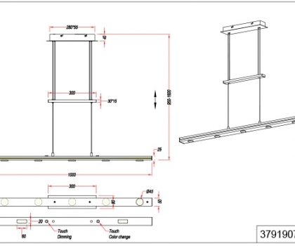 Купити Люстра Trio 379190707