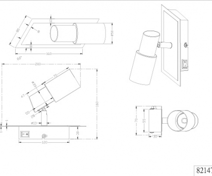 Купить Спот Trio 821470105
