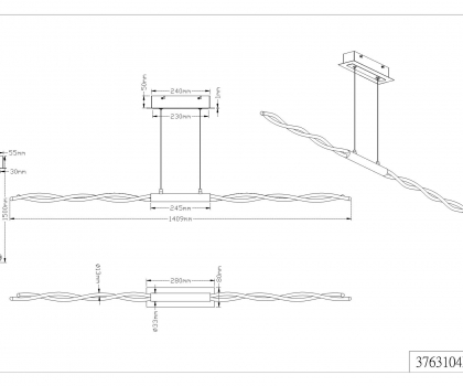 Купить Люстра Trio 376310406