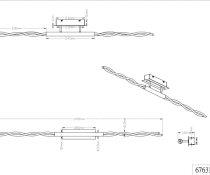 Купить Светильник потолочный Trio 676310206