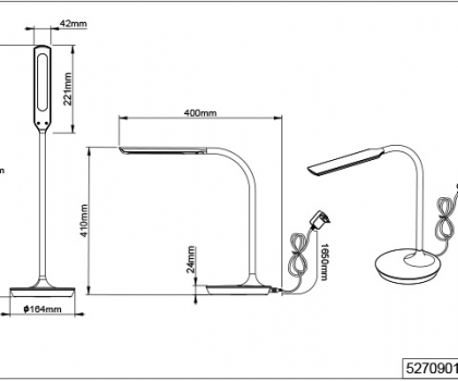 Купить Офисная настольная лампа Trio 527090111