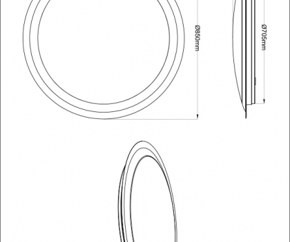 Купити Світильник стельовий Trio 675610106