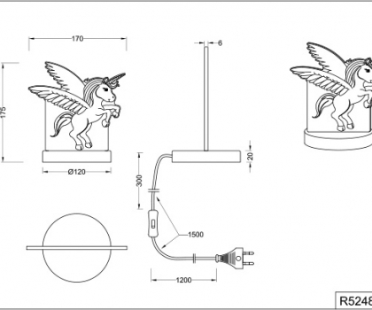 Купити Настільна лампа Trio R52491106