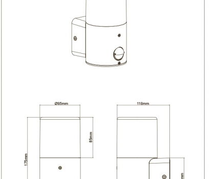Купити Вуличний світильник Trio 222260142